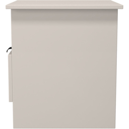 Crowndale Bora Single Drawer Single Shelf Matt Kashmir Lamp Table Ready Assembled - thumbnail 3