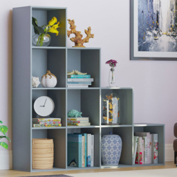 VIDA DESIGNS Durham 10 Grey Cube Staircase Storage Unit