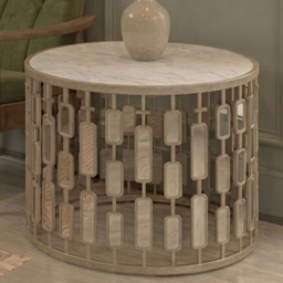Premier Housewares Raina Large Round Coffee Table
