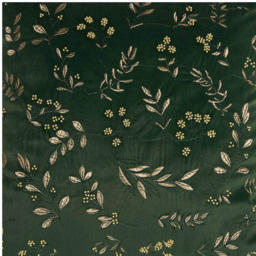 Foliage Embroidered Cushion Green - thumbnail 4