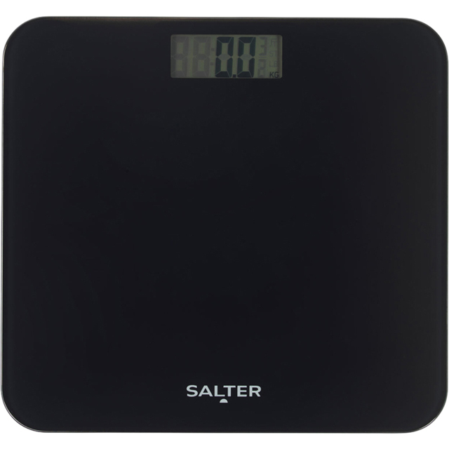Salter Battery-Free Electronic Scale Black - image 1