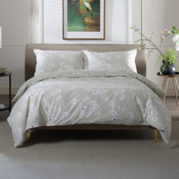 The Lyndon Company Petite Fleure Natural Double Duvet Set - thumbnail 1