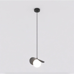 Emibig Ritual White Shade Black G9 LED Pendant Lamp - thumbnail 3