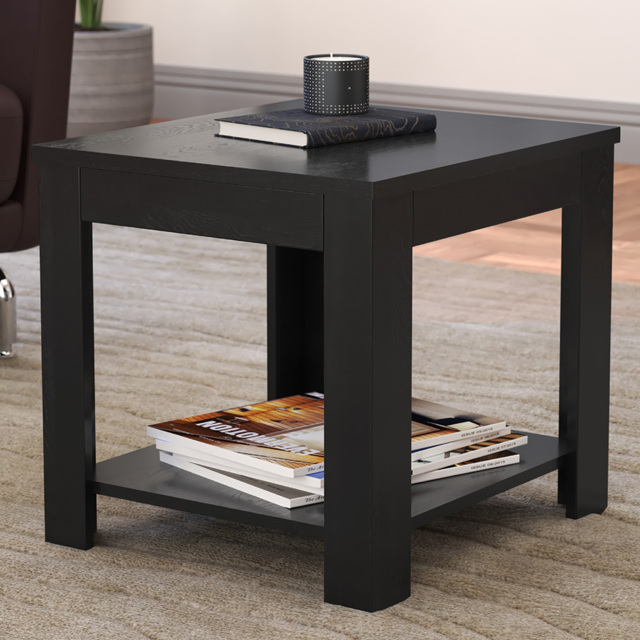 AVF Calibre Black Oak Side Table - image 1