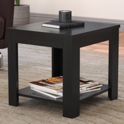 AVF Calibre Black Oak Side Table