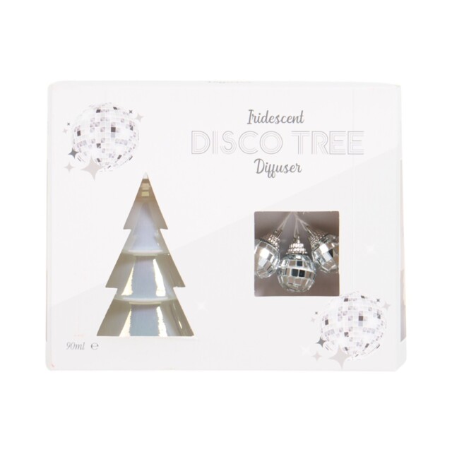 Silver Iridescent Disco Tree Diffuser - image 1