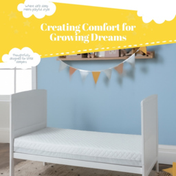 MHG Living Baby Cot Bed Mattress 120 x 60 x 5cm - thumbnail 3