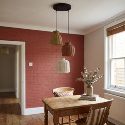 Adora 3 Light Ceiling Fitting - Multicolour - thumbnail 3