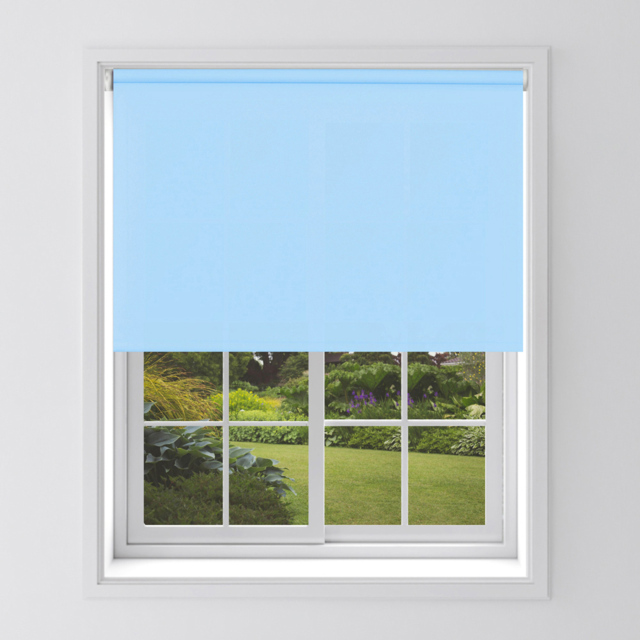 Caecus Blue Blackout Roller Blind 240 x 160cm - image 1