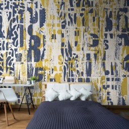 Origin Murals Letterpress Graffiti Multi Wall Mural - thumbnail 1