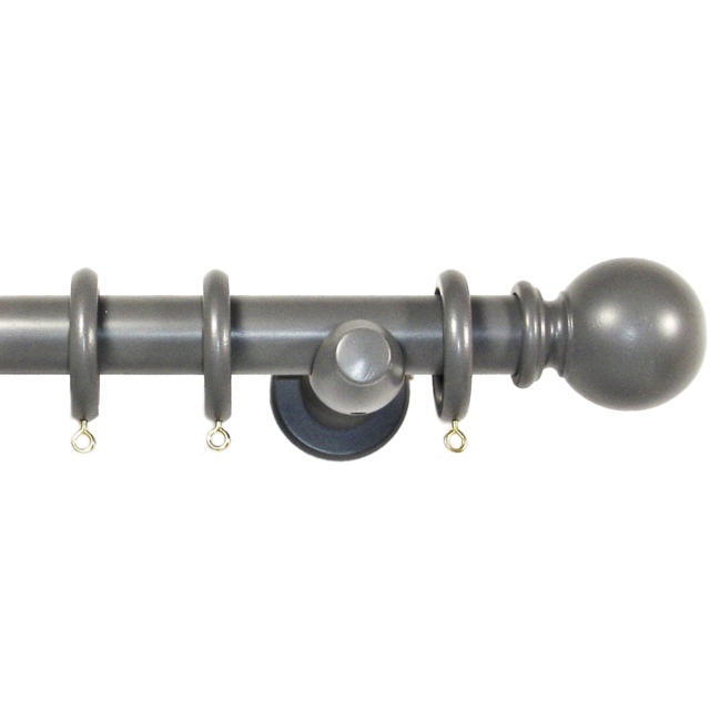 Richmond 150cm Slate Grey Curtain Pole - image 1