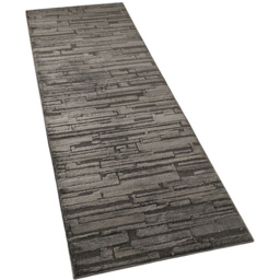 Desire Rugs Hamilton Bold Geometric Dark Grey Rug 60 x 220cm - thumbnail 1