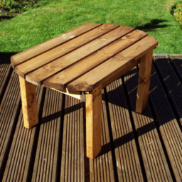 Samuel Alexander Charles Taylor Traditional Rustic Wooden Coffee Table - thumbnail 3