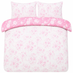 Smart Living King Size Floral Toile Duvet Set - thumbnail 2