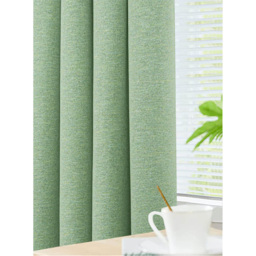 Divante Dusk Blackout Green Thermal Curtains 229 x 229cm - thumbnail 4