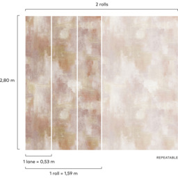 Grandeco Blush 3 Panel Wall Mural - thumbnail 4