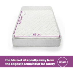 Silentnight Comfort Control Teddy Fleece Electric Blanket White Double - thumbnail 3