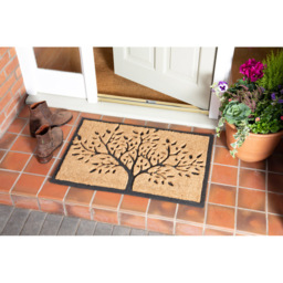 Eselle Chadderton Tree of Life Natural and Black 60 x 90cm - thumbnail 2