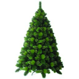 Green Kensington Artificial Christmas Tree with Droplets 6.5ft - thumbnail 1
