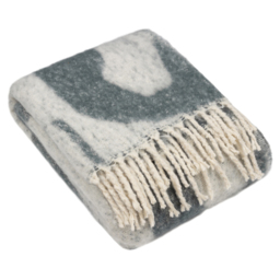 Hoem Meta Dusk Jacquard Tasselled Throw 130 x 180cm