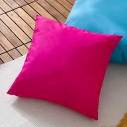 furn. Wrap Outdoor Pink Polyester Filled Cushion 43 x 43cm - thumbnail 2