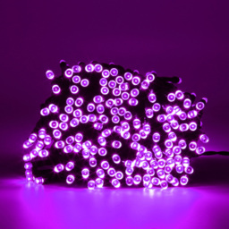The Christmas Workshop 300 LED String Light Purple - thumbnail 3