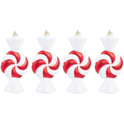 Candy Cane Lane Red Sweets Christmas Hanging Decoration - thumbnail 1