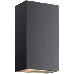 Nordlux Rold Black Flat Wall Light