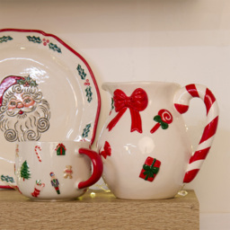 Candy Cane Bow Jug - thumbnail 2