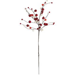 The Seasonal Gift Co. Red Bauble Tree Decorative Stick Small