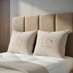 DS Living Harmony Coffee Single Plush Velvet Ottoman Bed - thumbnail 3