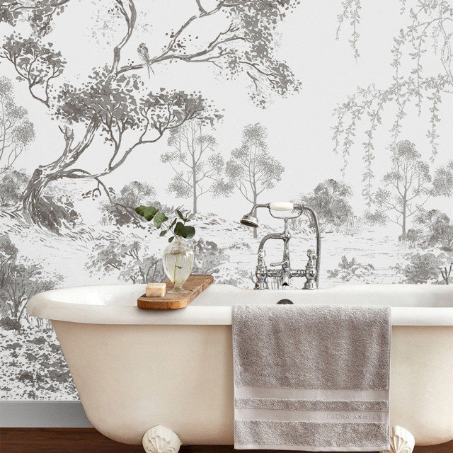 Laura Ashley Talbenny Mono Mural - image 1