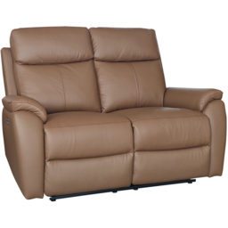 Aspire Kingsmere 5 Seater Tan Power Recliner Sofa Set - thumbnail 3