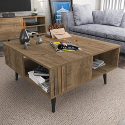 Decorotika Ronas Walnut Coffee Table