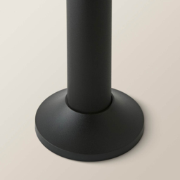 ValueLights Matte Black PIR Motion Sensor Solar Powered LED Outdoor Bollard Light - thumbnail 3
