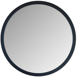 Yearn Black Classic Round Wall Mirror 40cm