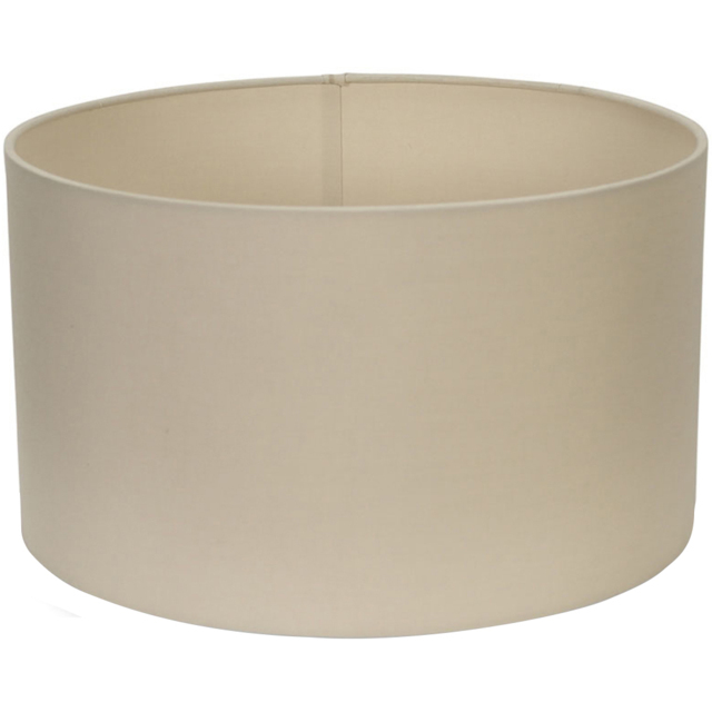 ValueLights Reni Medium Natural Fabric Drum Shade - image 1