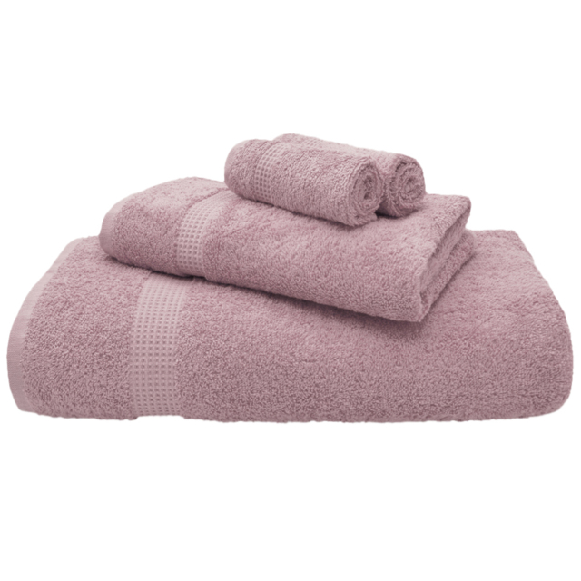 Mayfair Egyptian Cotton Deep Blush Bath Sheet Set of 2 - image 1