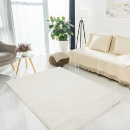 DS Living Cloud Luxe Plain Ivory Rug 120 x 160cm - thumbnail 2