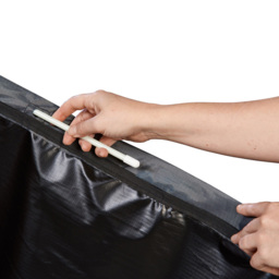 Platinum AeroCover Free Arm Parasol Cover 85 x 250cm - thumbnail 3