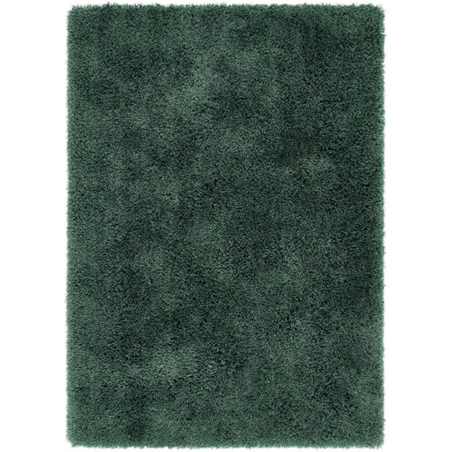 Origins Chicago Forest Green Shaggy Rug 160 x 230cm - image 1