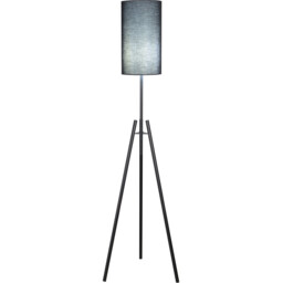 Bhodi Black Tripod Floor Lamp - thumbnail 1