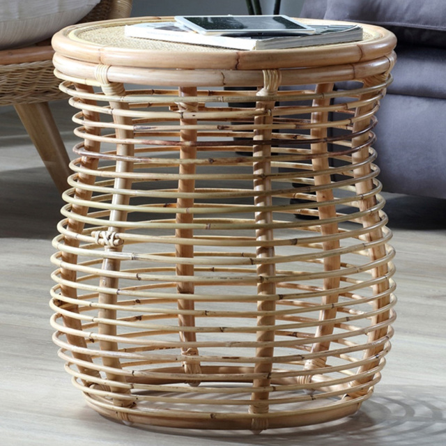 Desser Furniture Royal Rattan Lamp Table - image 1