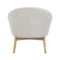 Tofta Boucle Cosy Accent Chair - Light Neutral - thumbnail 4