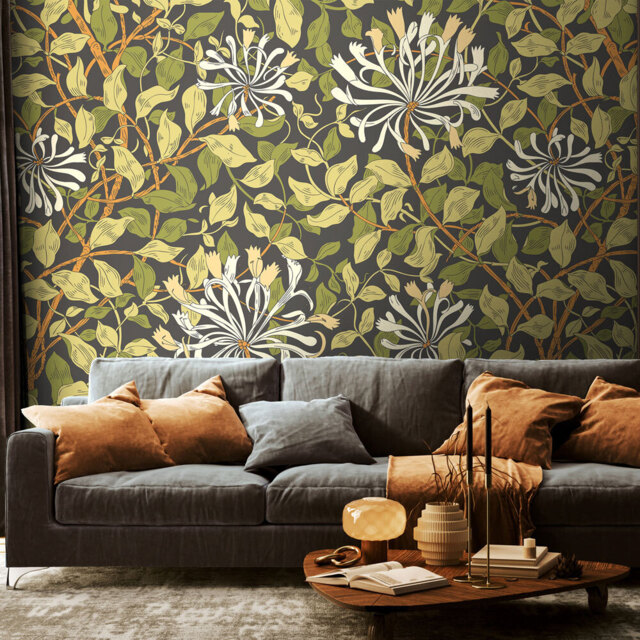 Origin Murals Honeysuckle Multicolour Wall Mural - image 1