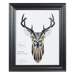 The Port. Co Gallery Ashford Black 20 x 16 inch Photo Frame