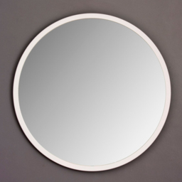 Yearn White Classic Round Wall Mirror 40cm - thumbnail 2