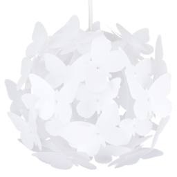 ValueLights White Butterfly Ball Pendant Shade
