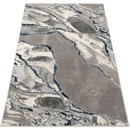 Smart Living Parma Blue Carved Rug 60 x 220cm - thumbnail 1