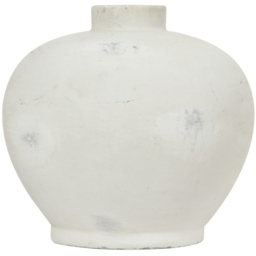 Amalie White Vase 25cm - thumbnail 1